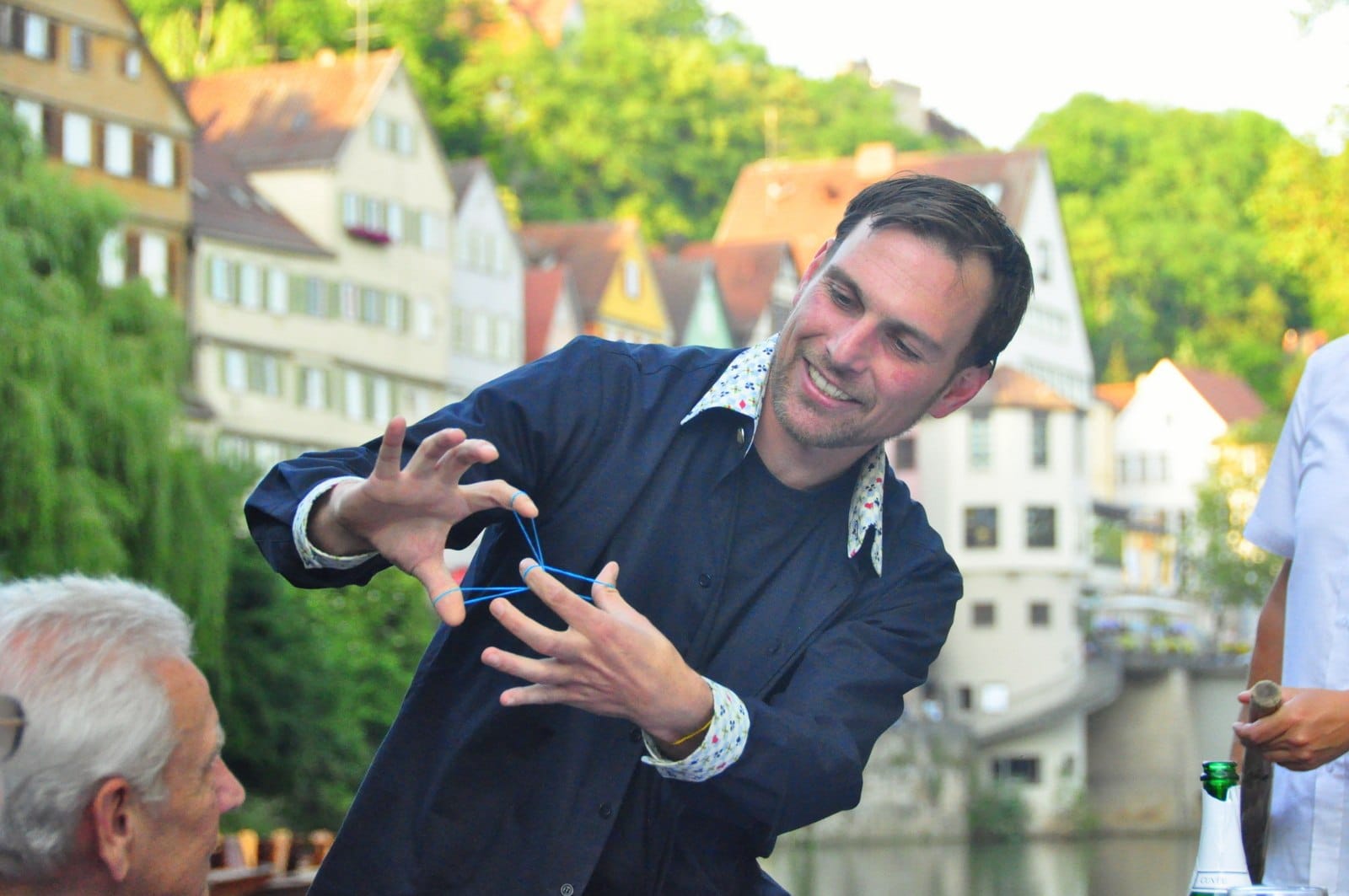 Marko Ripperger Zauberer - Zauberfloss Markos-Magic-Zauberfloss-Stocherkahn