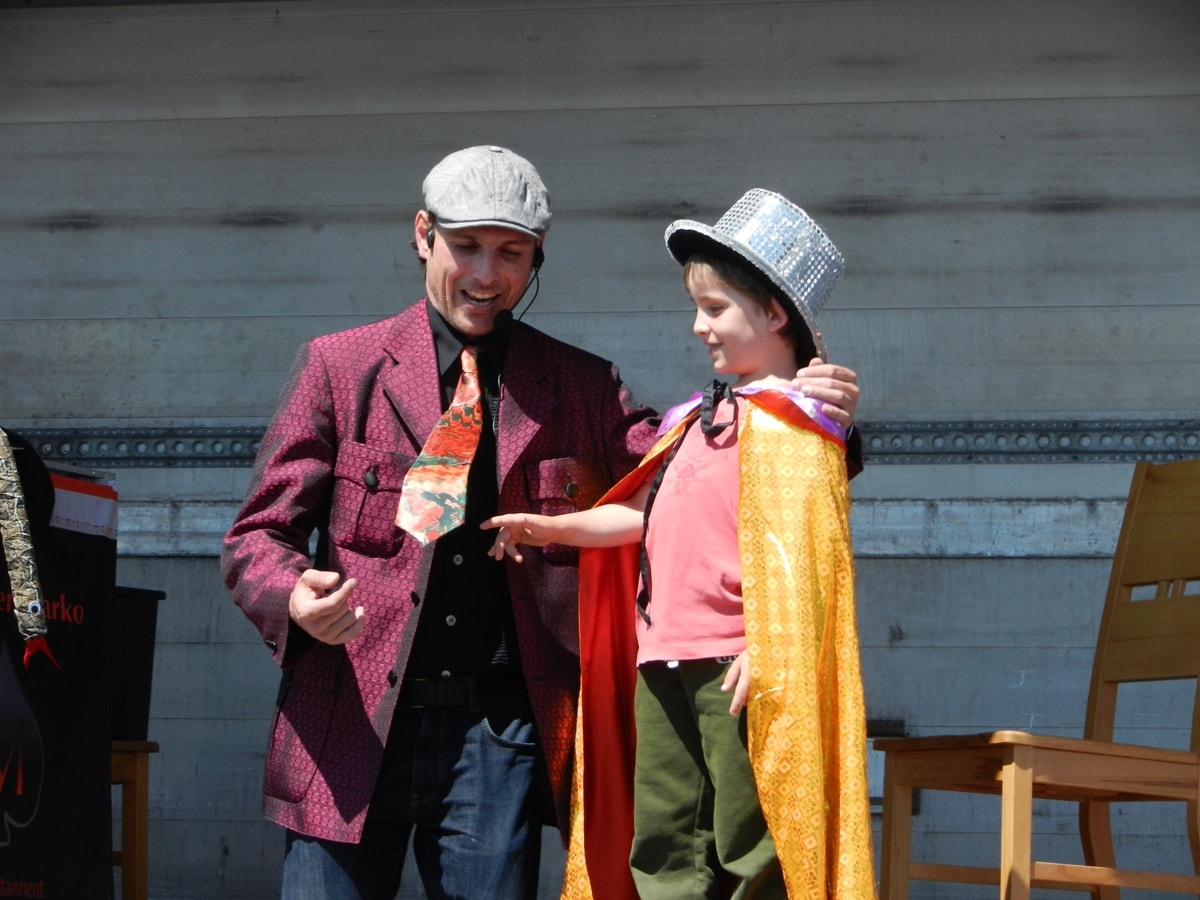 Kinder Zauberer 2 - Kinderzauber Marko Ripperger Kindergeburtstag-Zauberer
